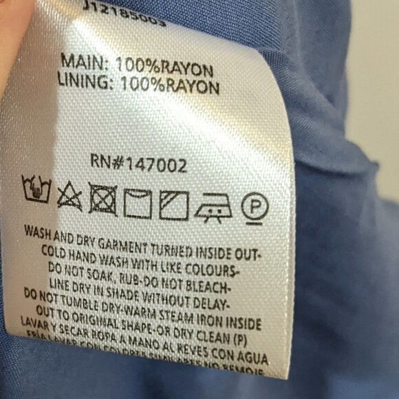 Nwt The Jetset Diaries | Freebird Maxi Dress in Cerulean Blue - Picture 11 of 11